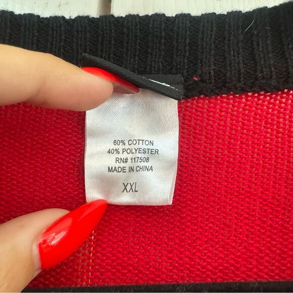 Star Wars Long Sleeve Crewneck Unisex Knit Sweater Darth Vader Size XXL - Picture 9 of 12